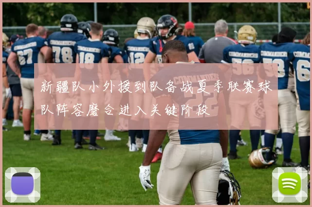 新疆队小外援到队备战夏季联赛球队阵容磨合进入关键阶段